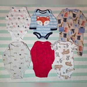 6-9 Month Unisex Animal Clothes Bundle Carter's